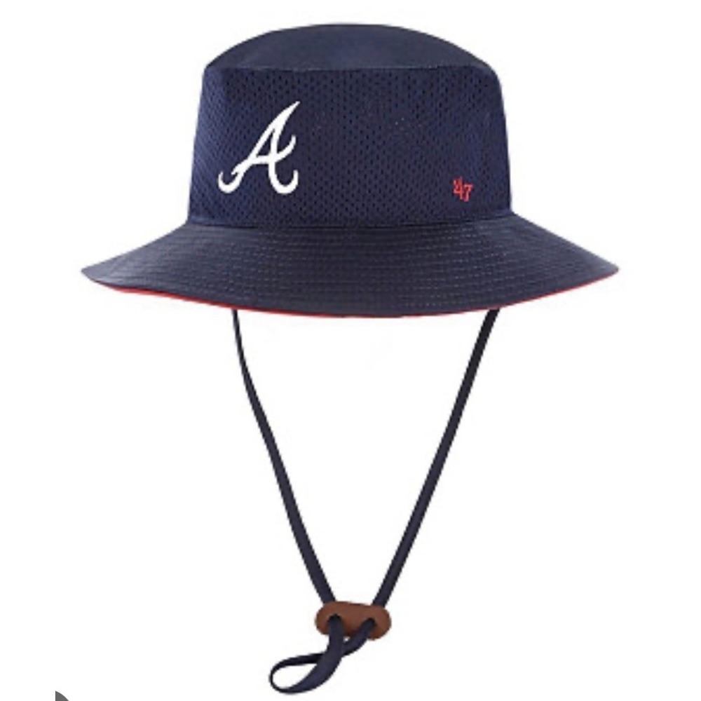 '47 Brand Major League/ NCAA Men's Panama Bucket Hat Adjustable Chin Strap